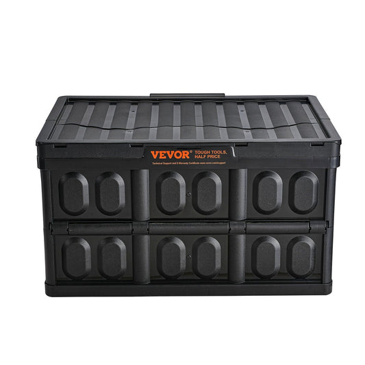VEVOR Collapsible Storage Bins with Lids 45L 3 Packs - Inside The Bars