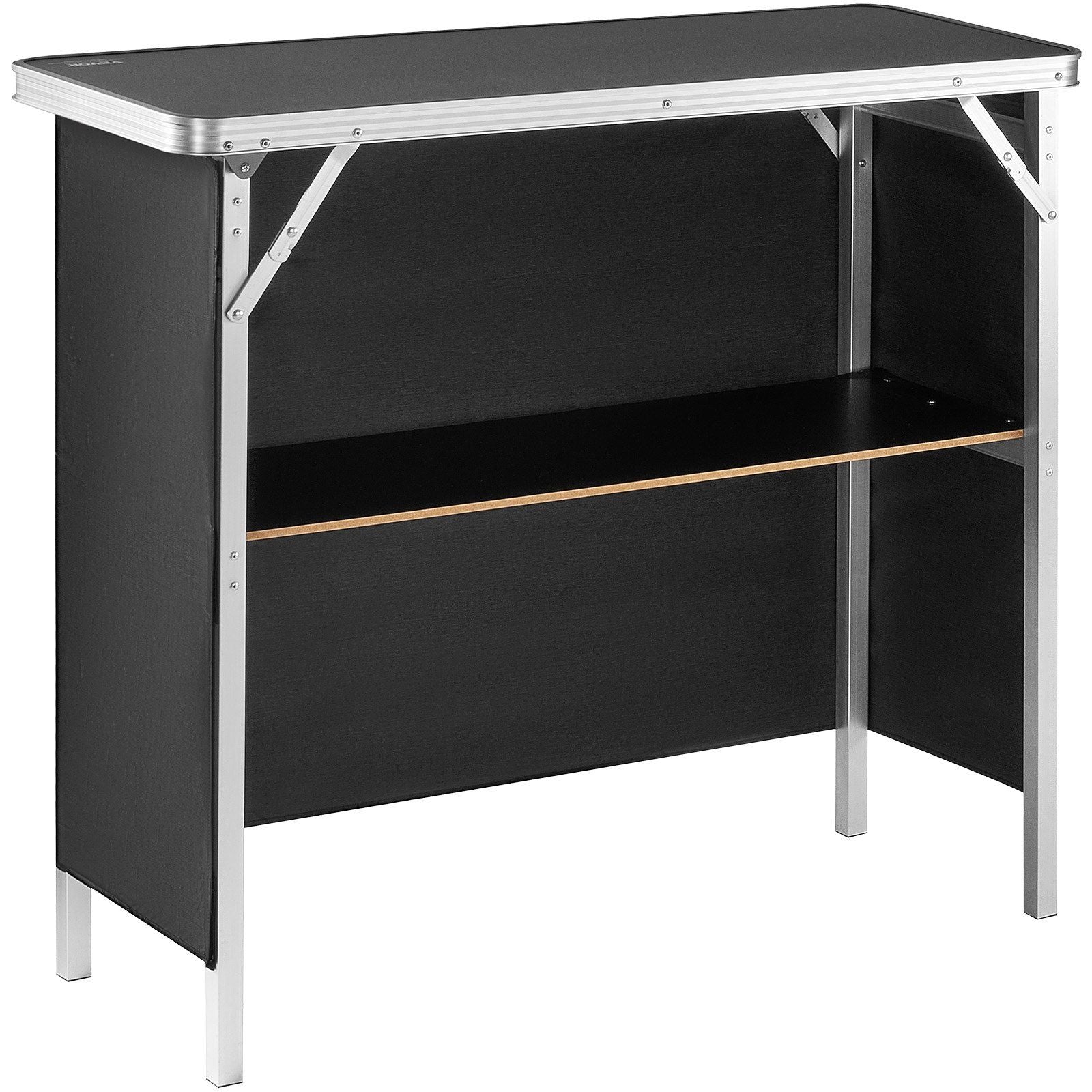 VEVOR Folding Portable Bar Table for Indoor Outdoor Events - Inside The Bars