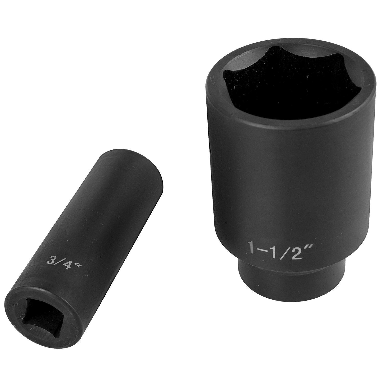 VEVOR Impact Socket Set 1/2 Inches 19 Piece Deep Sockets - Inside The Bars