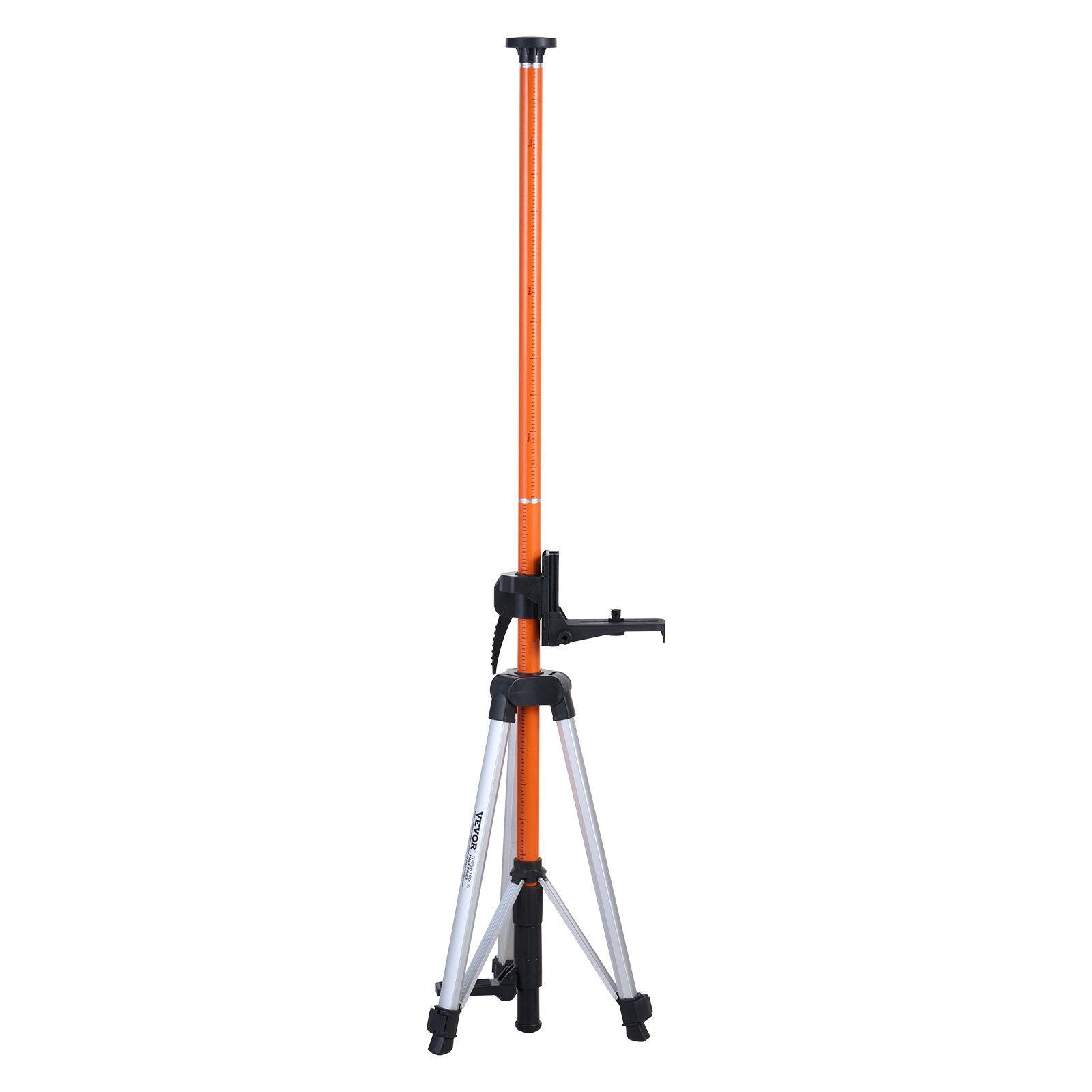 VEVOR Laser Level Tripod 1/4" - 20 & 5/8" - 11 Thread Height Adjust - Inside The Bars