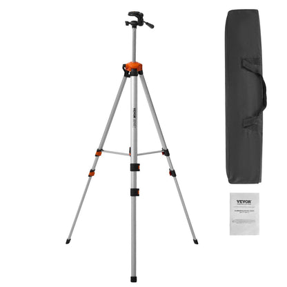 VEVOR Laser Level Tripod ¼ x 20 Thread Height Adjustment - Inside The Bars