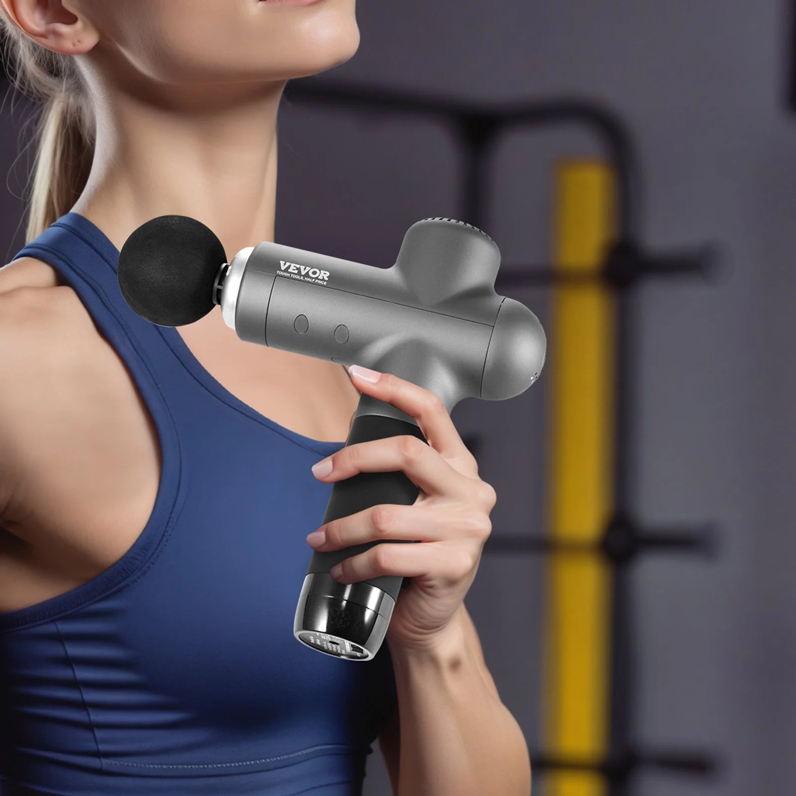 VEVOR Massage Gun Deep Tissue for Pain Relief & Relaxation - Inside The Bars
