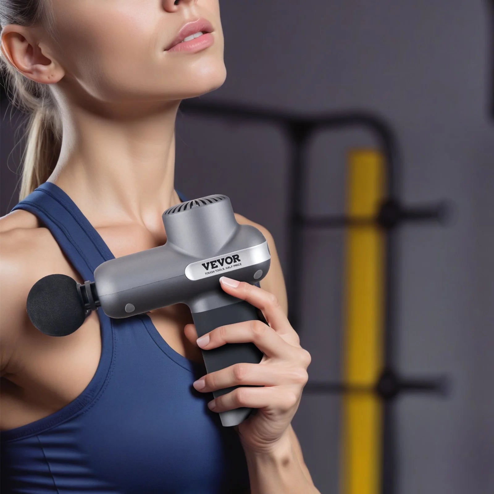 VEVOR Massage Gun Deep Tissue Percussion Muscle Massager - Inside The Bars