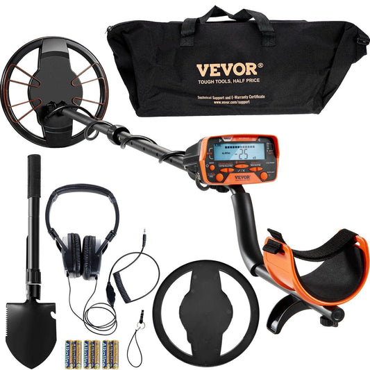 VEVOR Metal Detector for Adults and Kids with 10 Inch Coil - Inside The Bars