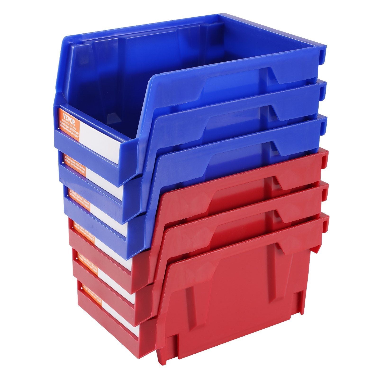VEVOR Plastic Storage Bin 24 - Pack Heavy Duty Organizer - Inside The Bars