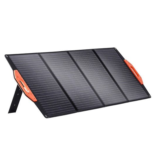 VEVOR Portable Monocrystalline Solar Panel 120W Foldable - Inside The Bars