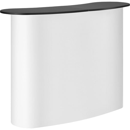 VEVOR Portable Tradeshow Podium Table with Storage Rack - Inside The Bars
