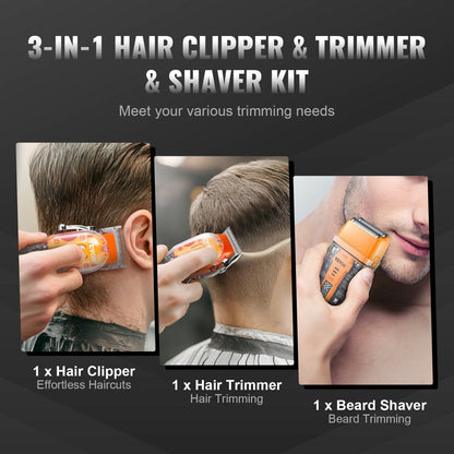 VEVOR Professional Hair Clipper for Men 3 - in - 1 Set - Inside The Bars