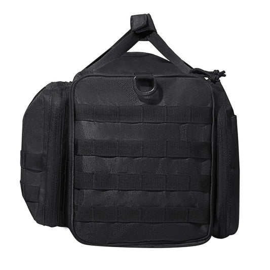 VEVOR Range Bag for 3 Pistols Tactical Gun Range Bag Black - Inside The Bars