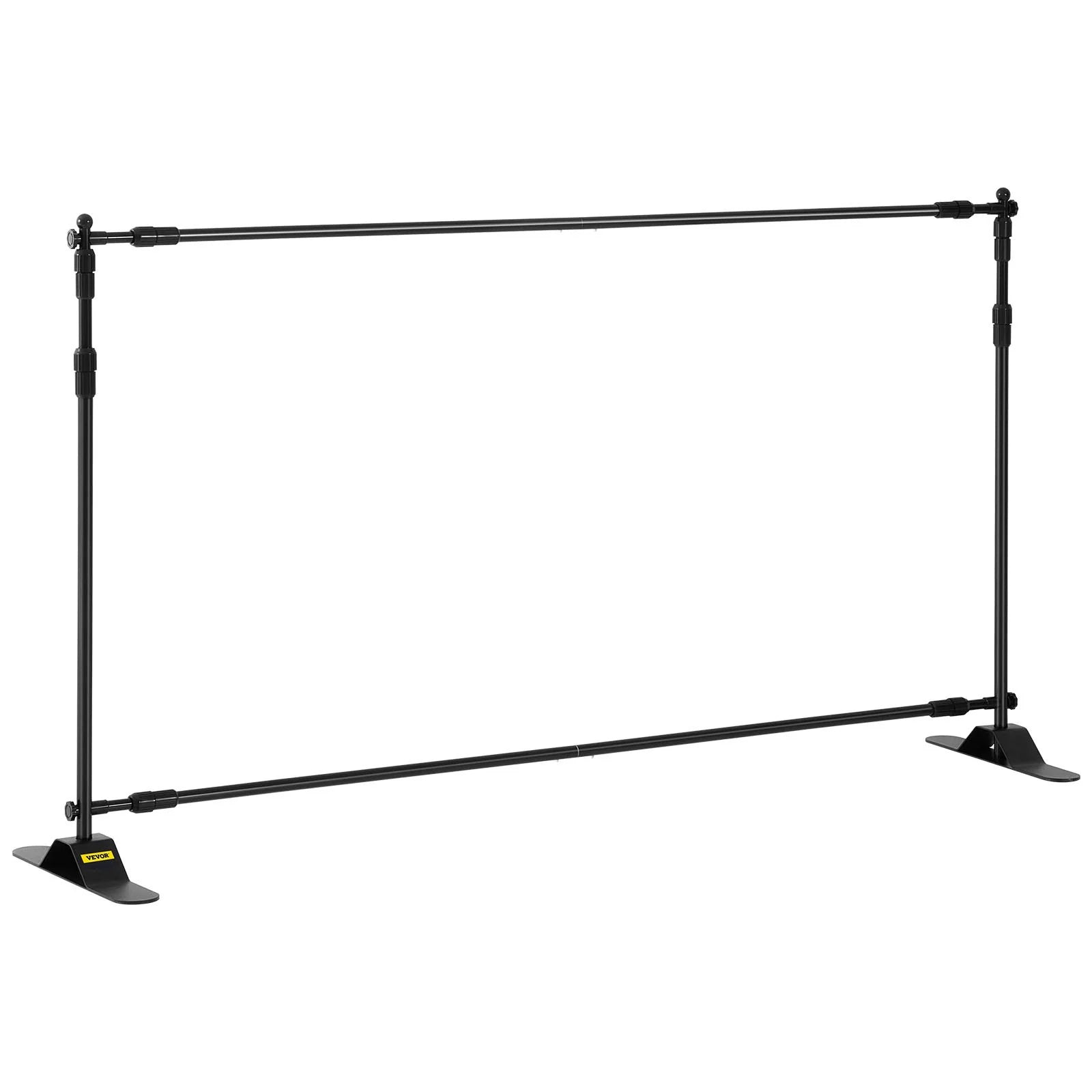VEVOR Telescopic Backdrop Banner Stand 8' X 8' Adjustable - Inside The Bars