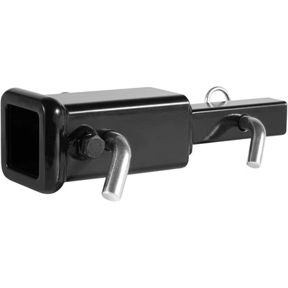 VEVOR Trailer Hitch Extender 4000 lbs Towing Capacity Black - Inside The Bars
