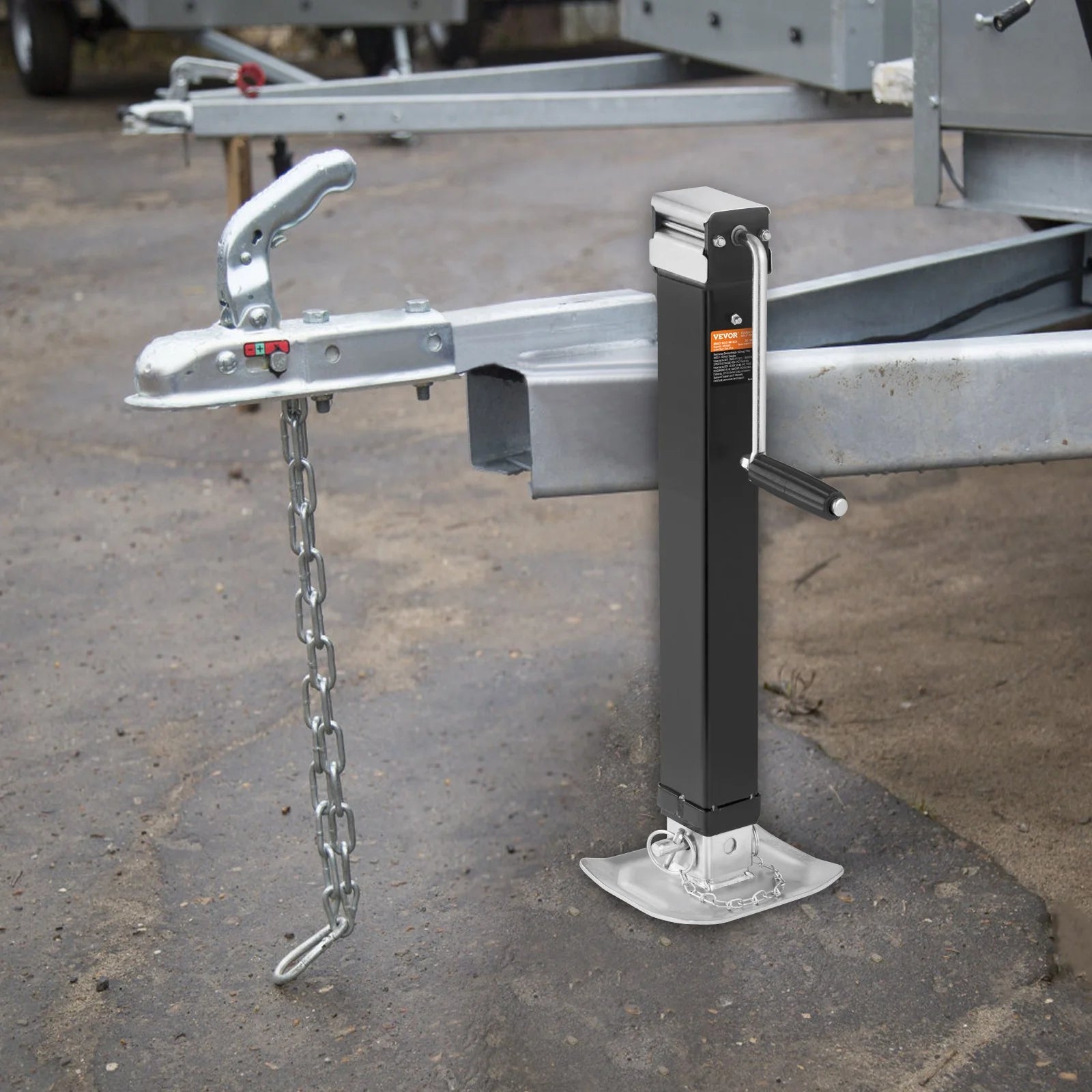 VEVOR Trailer Jack Stand 8000 Lb Capacity for RV Yacht - Inside The Bars