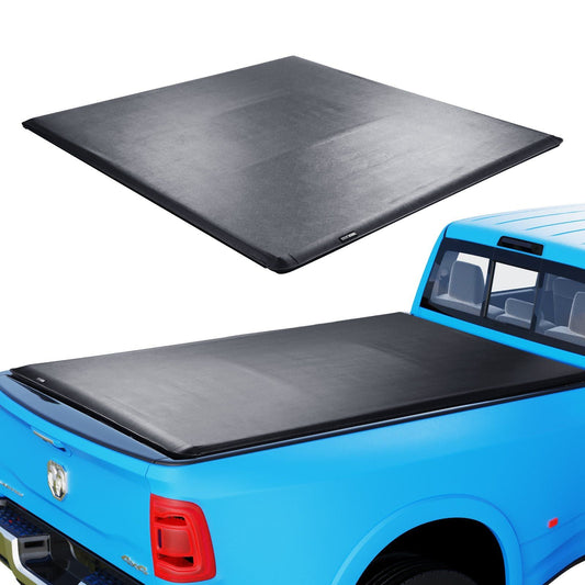 VEVOR Truck Bed Cover Roll Up Tonneau Compatible 2002 - 2024 - Inside The Bars