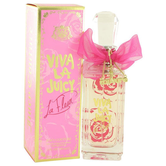 Viva La Juicy La Fleur by Juicy Couture Eau De Toilette Spray for Women - Inside The Bars