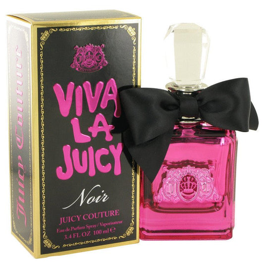 Viva La Juicy Noir by Juicy Couture Eau De Parfum Spray 3.4 oz for Women - Inside The Bars