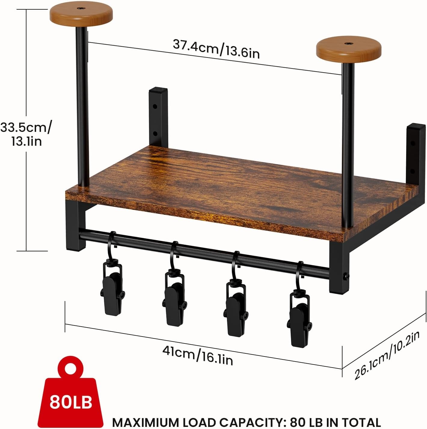 Wall - Mounted Helmet Rack for Motorcycle and Football Gear - Inside The Bars