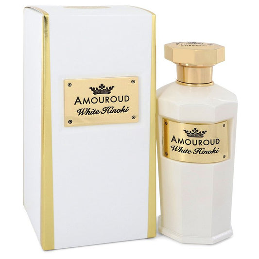 White Hinoki by Amouroud Eau De Parfum Spray 3.4 oz - Inside The Bars