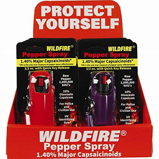 WildFire 12 - Piece MC WF - HC Set with Counter Display (3 Black, 3 Blue, 3 Pink, 3 Red) - Inside The Bars