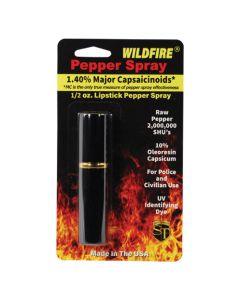 WildFire 1.4% MC Lipstick Pepper Spray Black - Inside The Bars