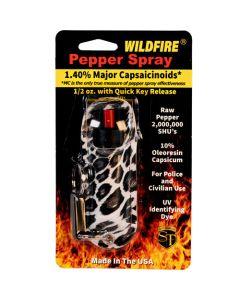 WildFire 1.4% MC Pepper Spray with Halo Holster and Keychain - Inside The Bars