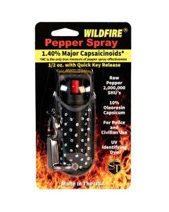 WildFire 1.4% MC Pepper Spray with Halo Holster and Keychain - Inside The Bars