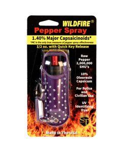 WildFire 1.4% MC Pepper Spray with Halo Holster and Keychain - Inside The Bars