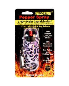 WildFire 1.4% MC Pepper Spray with Halo Holster and Keychain - Inside The Bars