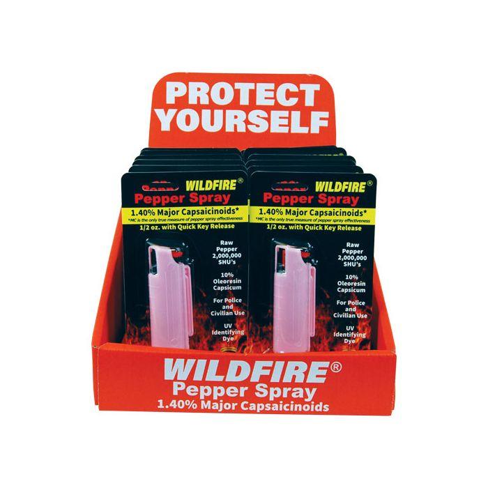 WildFire Lipstick - Style Pepper Spray - 1.4% Major Capsaicinoids in Pink - Inside The Bars