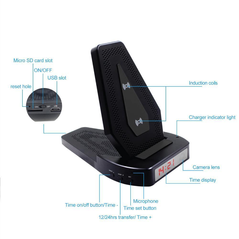 Wireless Phone Charger Wi - Fi DVR - Inside The Bars