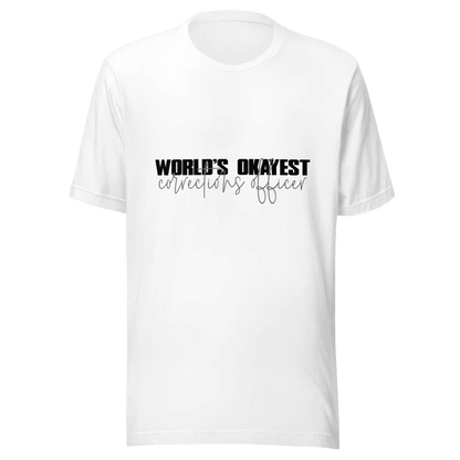 World's Okays Correctional Officer Tee Shirt - Inside The Bars