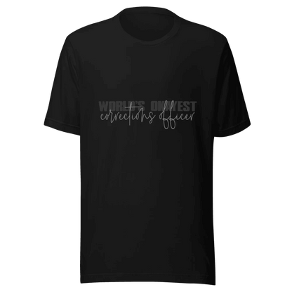 World's Okays Correctional Officer Tee Shirt - Inside The Bars