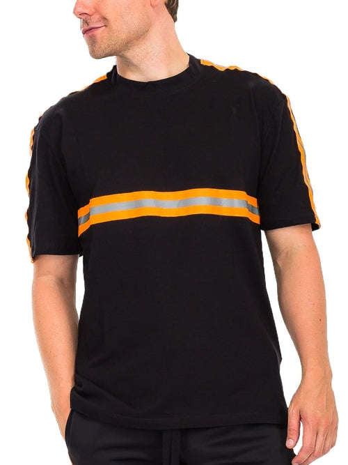 Reflective Tape Tshirt with Stylish Design and Comfort